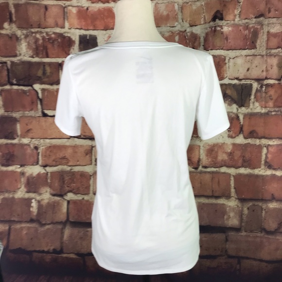 Nike Athletic cut Dri-Fit "Just Do It" V Neck Tee - Picture 4 of 8